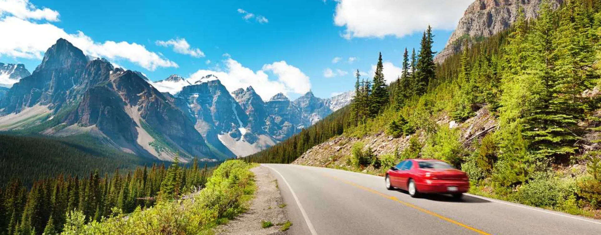 Les plus beaux itinéraires en voiture au Canada.